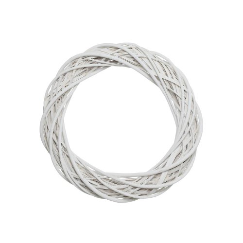 Prút.1/1 veniec biely 20x5cm