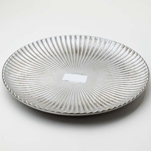 Tácka kruh strieb. 30x3cm