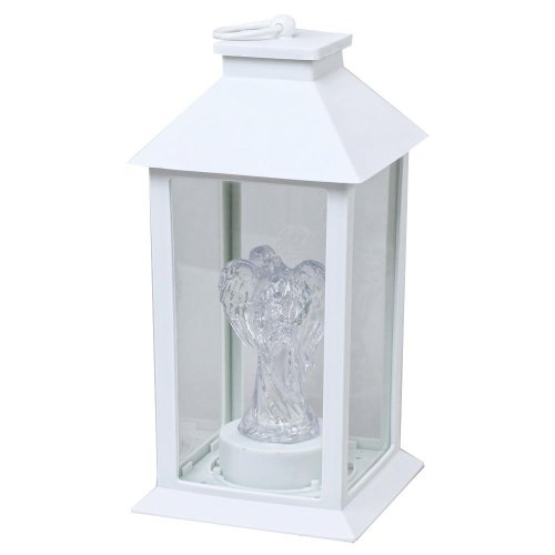 Led lucerna s anjelom  biela 5/18/yze.white - Umelé kvety