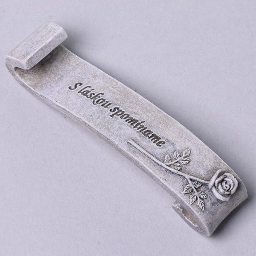 Nápis 3x2,5x10cm polyres=211746