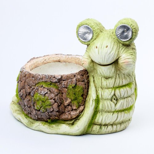 Solar obal slimák mgo zelený 32x19,5x24,5cm