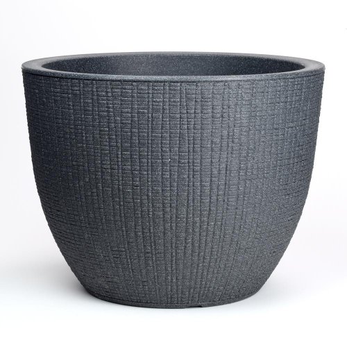 63206 kvetináč barceo stony black 295/47