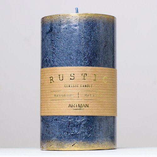 Rustic patina val.7x11,5 modrý - Vianočné dekorácie a ozdoby