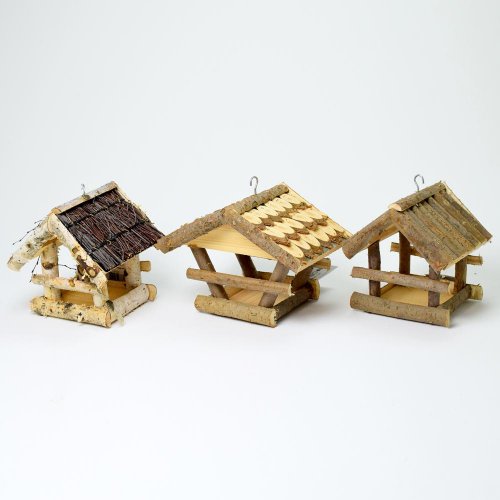 Krmítko drevo mix3 25x24xh24cm