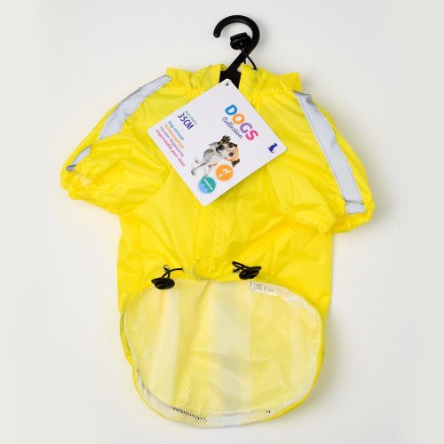Pláštenka pre psa žltá farba