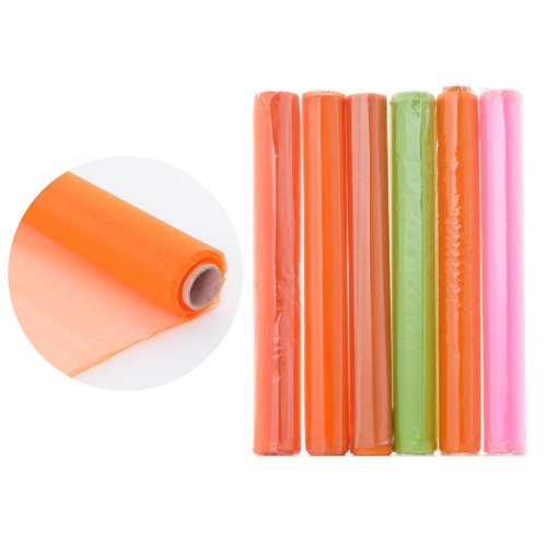 Organza far mix 36cmx10y - Vianočné dekorácie