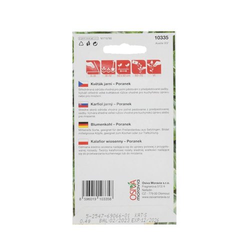 Karfiol jar.poranek 0,4g - Vianočné dekorácie