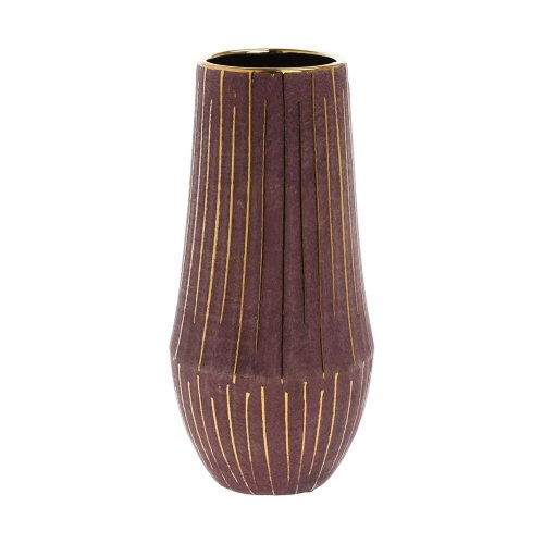 Obal burgunsko/zlatý pr.15/v34cm okrúhly 70905