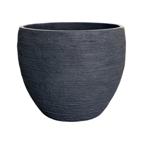 J148 kvetináč + miska faith krémová 30x24,5cm m