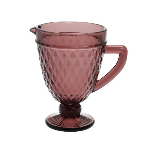 Hrnček sklo 14x20cm ružový