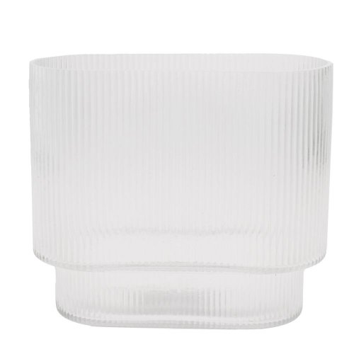 Váza sklo w9.5h20cm