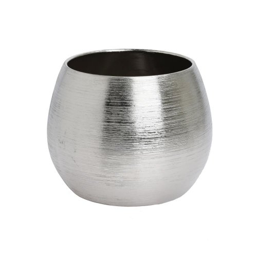 Obal keramika 17x13cm strieborný