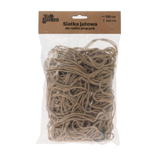 Sieťpodpora/prekrytie juta 1,8x3,6m/oko 14x14cm/