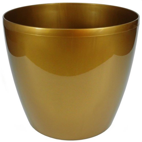 205 kvetináč magnolia zlatý 25xh22cm