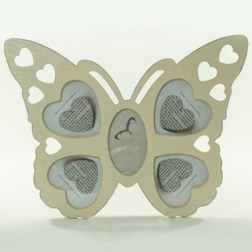 Fotorámik motýľ na 5 foto