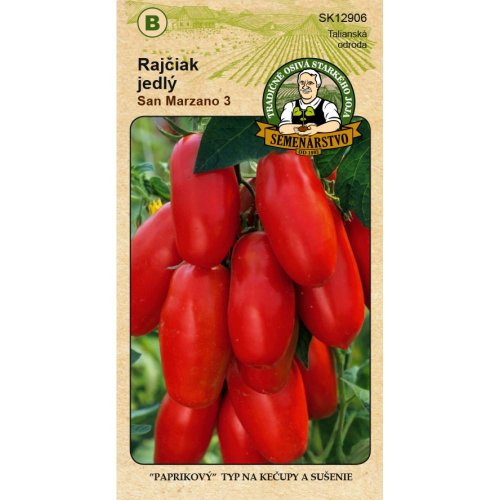 Rajčiak jedlý san marzano 3 0,4g