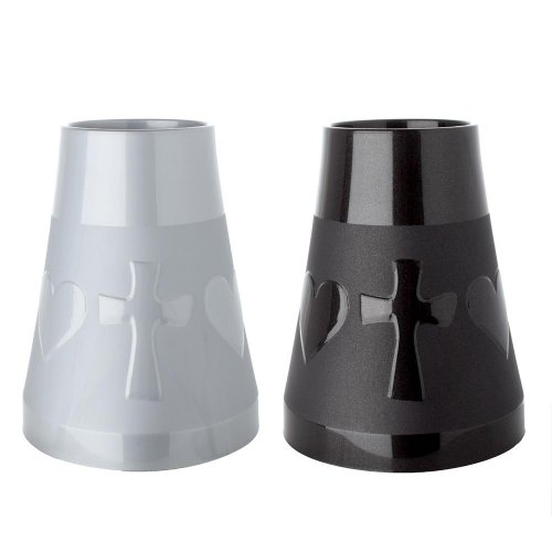 068 váza srdce 12/26cm - Umelé kvety