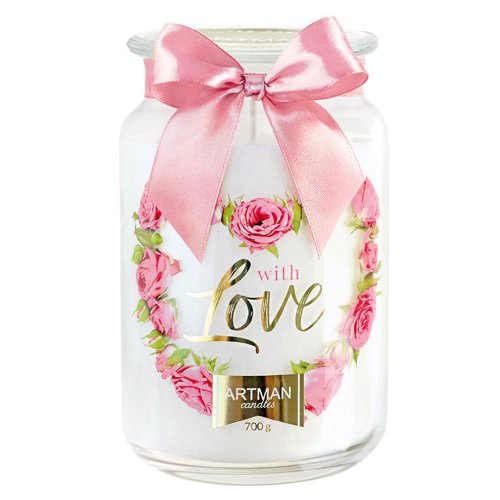 Voň.v skle celoročná veľ.biely 700gr