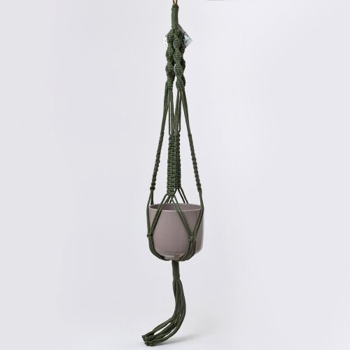 Makrame natur green 90cm - Vianočné osvetlenie