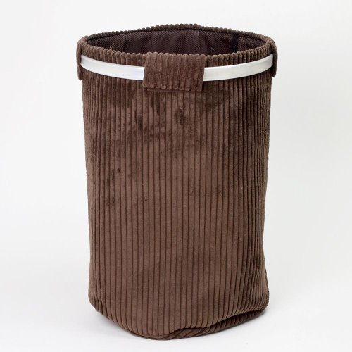 Se1958.br koš na prádlo textil/hnedý