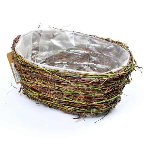 359fl/s obal prútie oval ratan natur  27*17*12