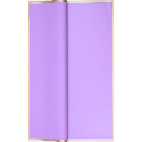 Fólia bal.papier s/20 fialová zl.lem 60x60cm