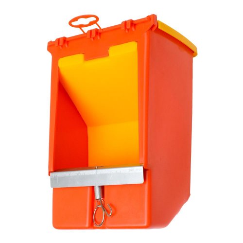 Krmitko na sypké krmivo 3l s násypkou a krytkou, závesné