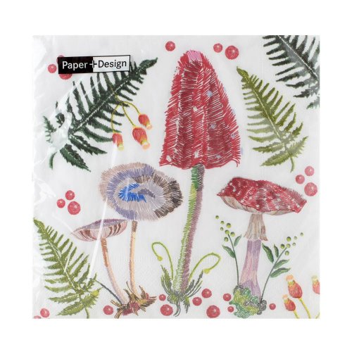 199404 servítky 33x33cm in the forest - Veľkonočné ozdoby