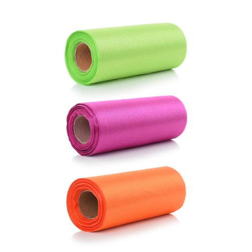 Super cena satén rolka far mix 12cmx10y novinka