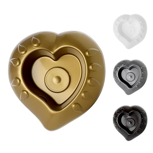 Miska srdce 24x24x7cm - Vianočné dekorácie