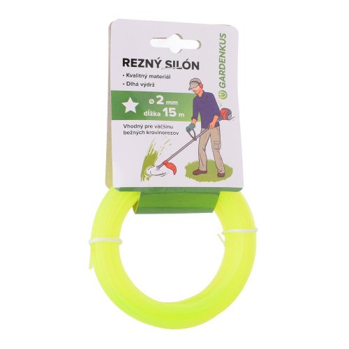 Silón rezný hviezda 2,0mm/15m