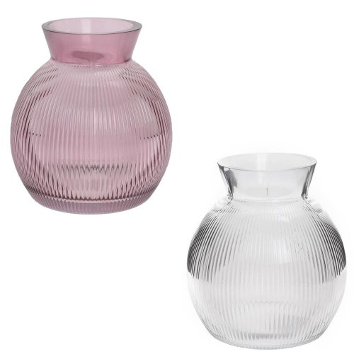 Váza sklo - v16xh15cm /1138441