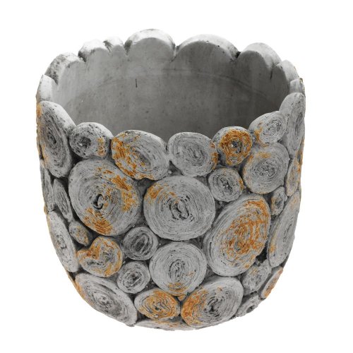 Obal keramika 15.5*15.5*14 šedý