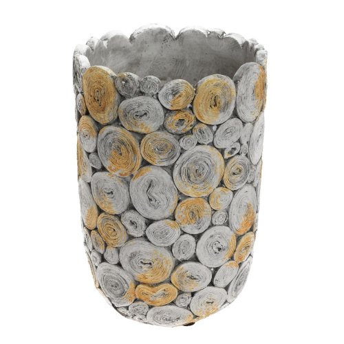 Obal keramika 16*16*24 šedý