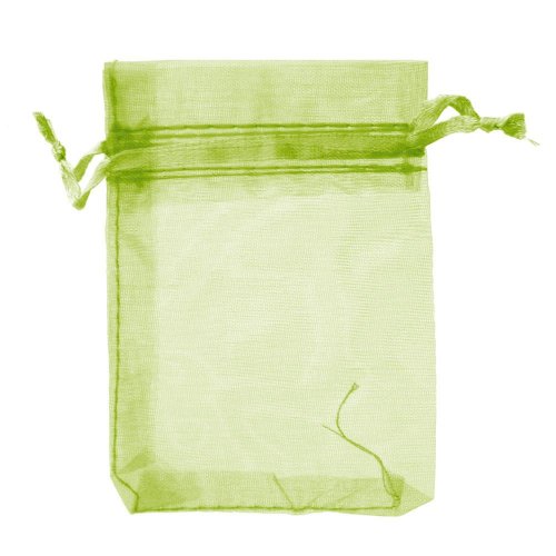Hy-3405 organz. vrecko  jabl zelená 9x12cm