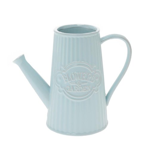 Váza krhla na suché aranžovanie 23x12,3x19cm modrá