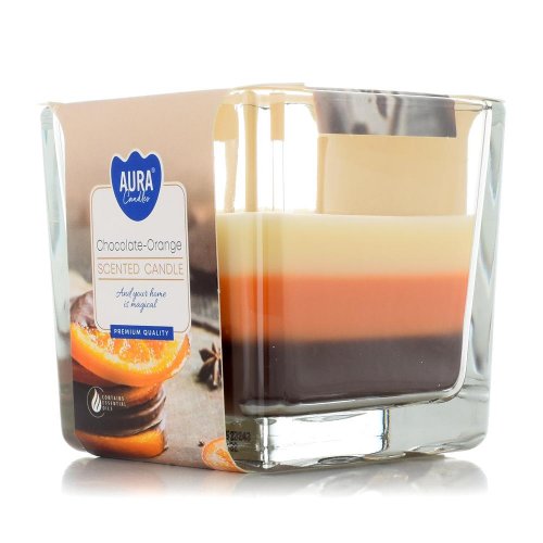 Voň.v skle trikolóra čokol pomaranč /snk80-340/ 170gr