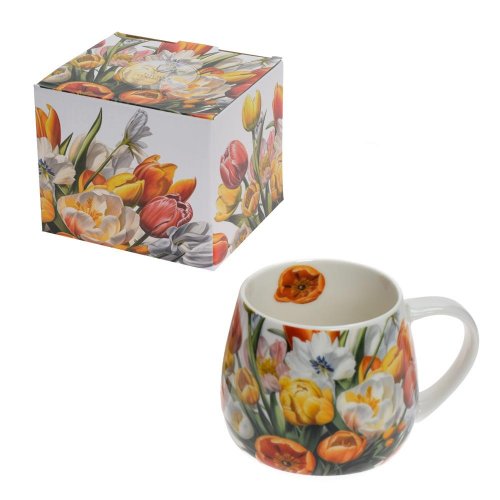 Šálka 300ml tulipány