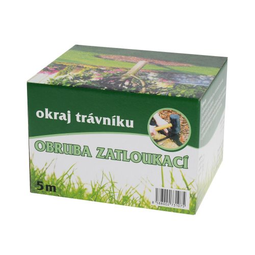 Obruba zatĺkacia čierna 5m