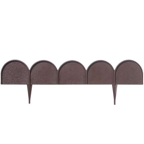 Ikra garden line obruba zatĺkacia hnedá 10mxh9cm - Umelé kvety