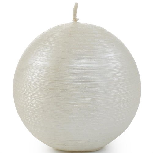 Drapana guľa 80 perla - Umelé kvety