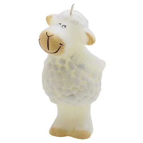 Figurka baranček stojaci biely 10cm