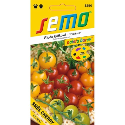 Rajčiak kol. zmes farieb cherry f1 10s.