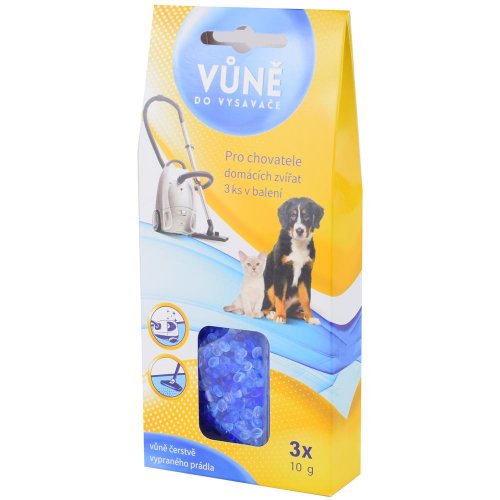 Vôňa do vysávača čerstvo vypr. prádlo 3x10g super cena