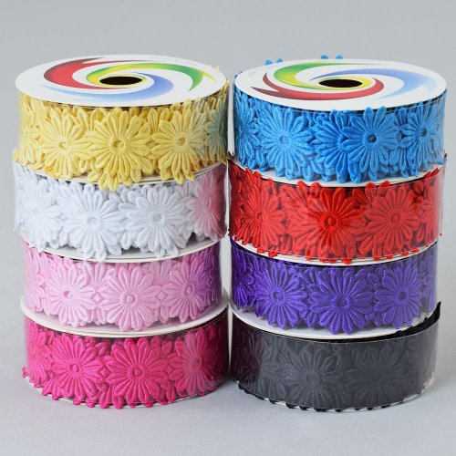 Stuha 2,5cmx2,7m vzor mix