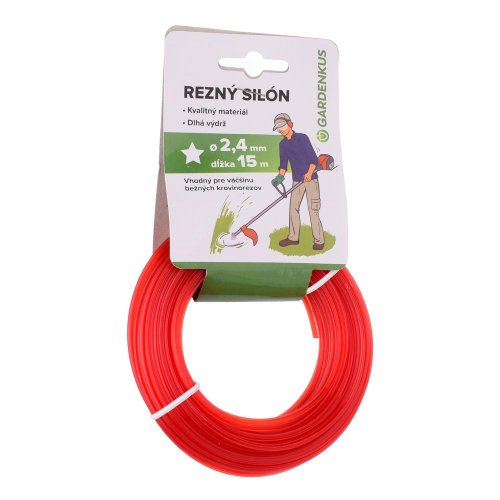 Silón rezný hviezda 2,4mm/15m
