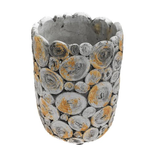 Obal keramika 13.5*13.5*19 šedý