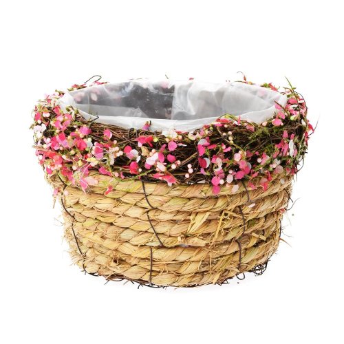 447fl/s obal košík 21x21x12cm ružový