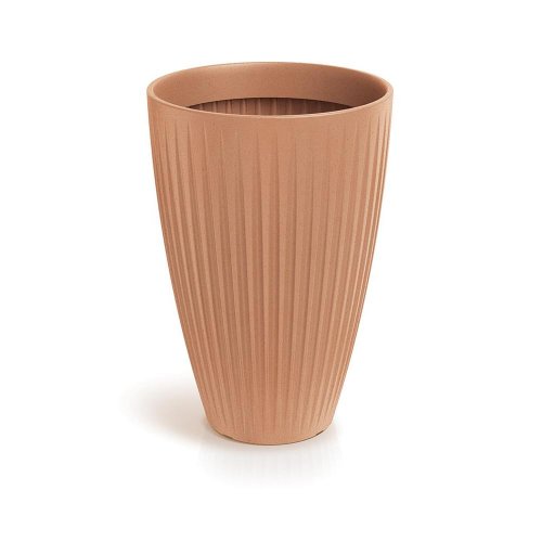 Tlro40h obal latia round high terakota 40xv58cm