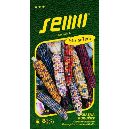 Okrasná kukurica multicolor 4g